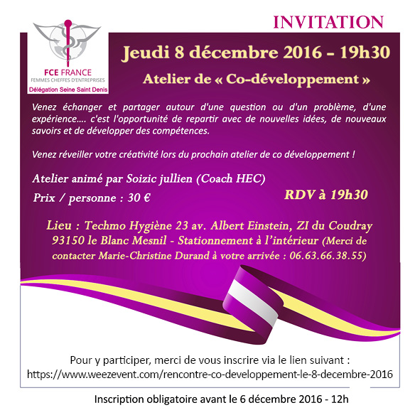 FCE Atelier de co-developpement