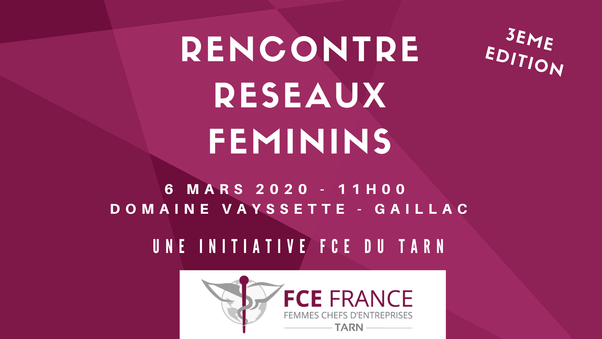 FCE FCE TARN - REUNION INTER-RESEAUX 6 MARS 2020