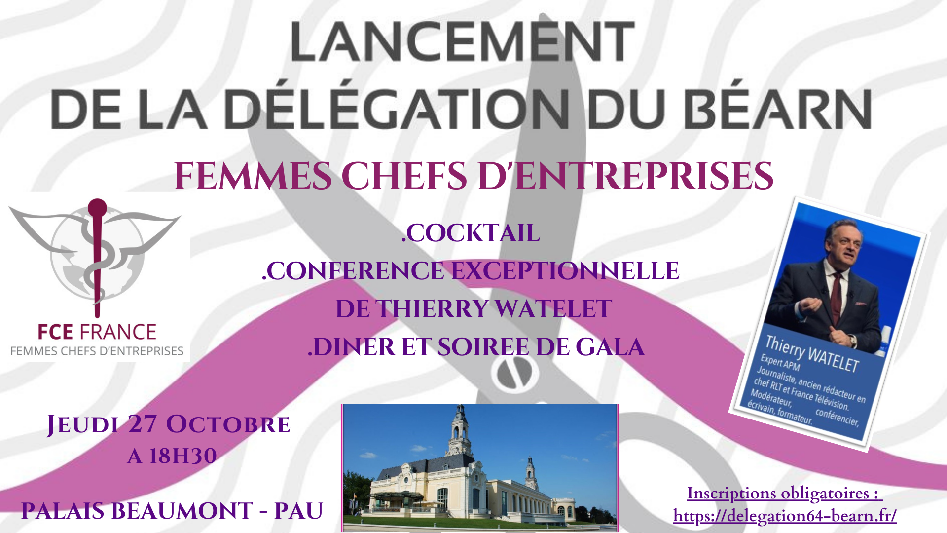 FCE Officialisation de la délégation Béarn Pyrénées Atlantiques !