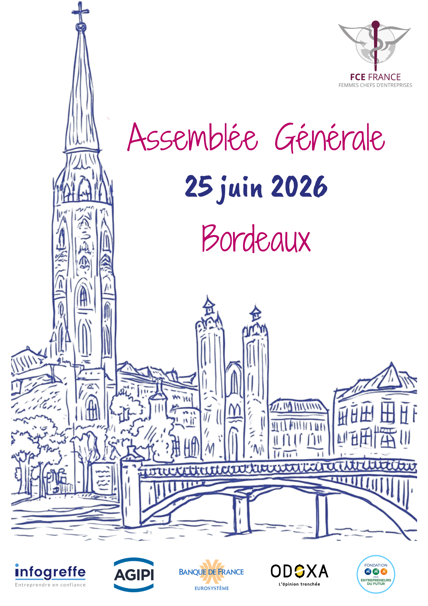FCE Assemblée générale FCE France 2026, à Bordeaux