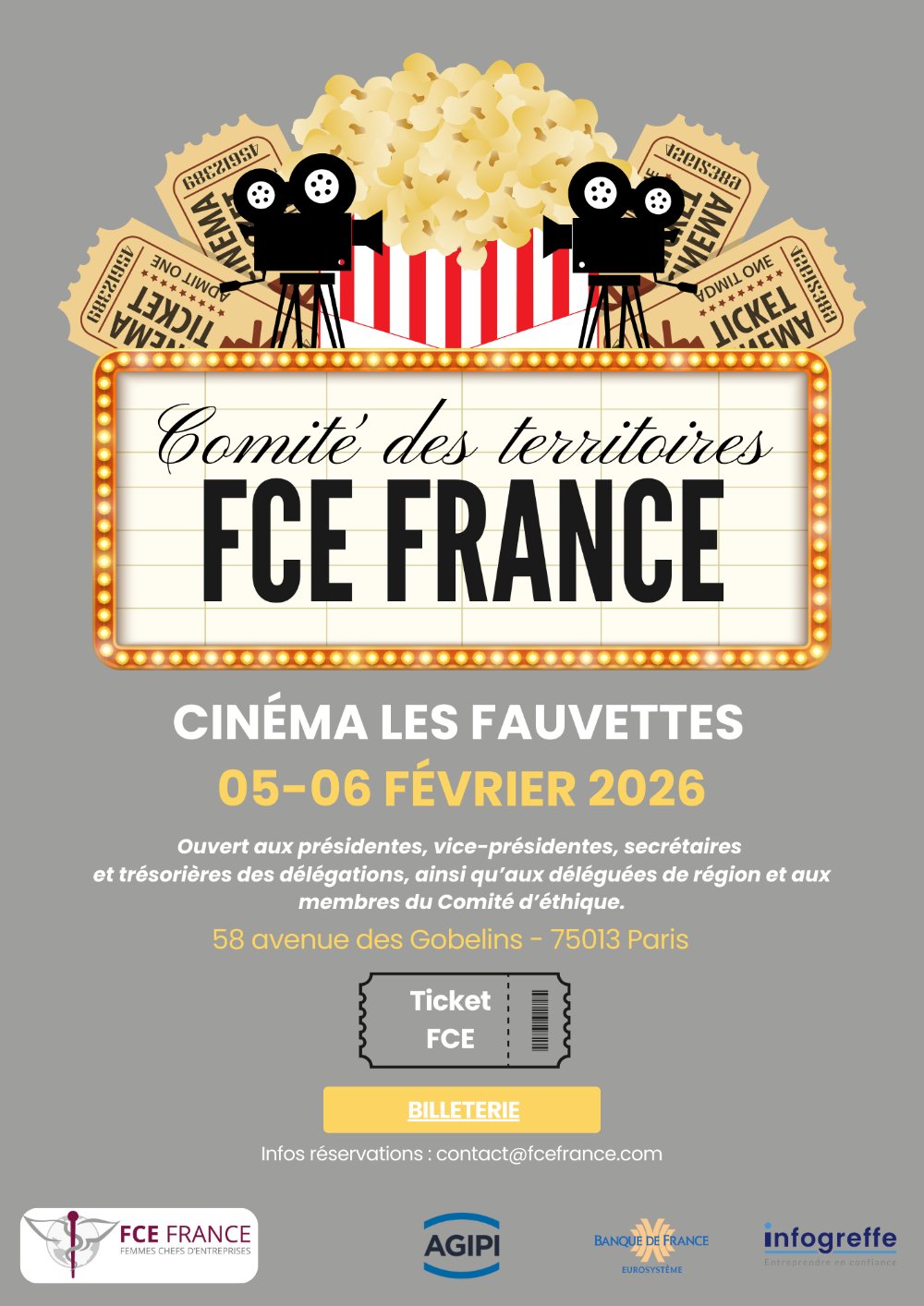 Comité des Territoires, 5 et 6 février 2026, Cinéma Les Fauvettes, Paris