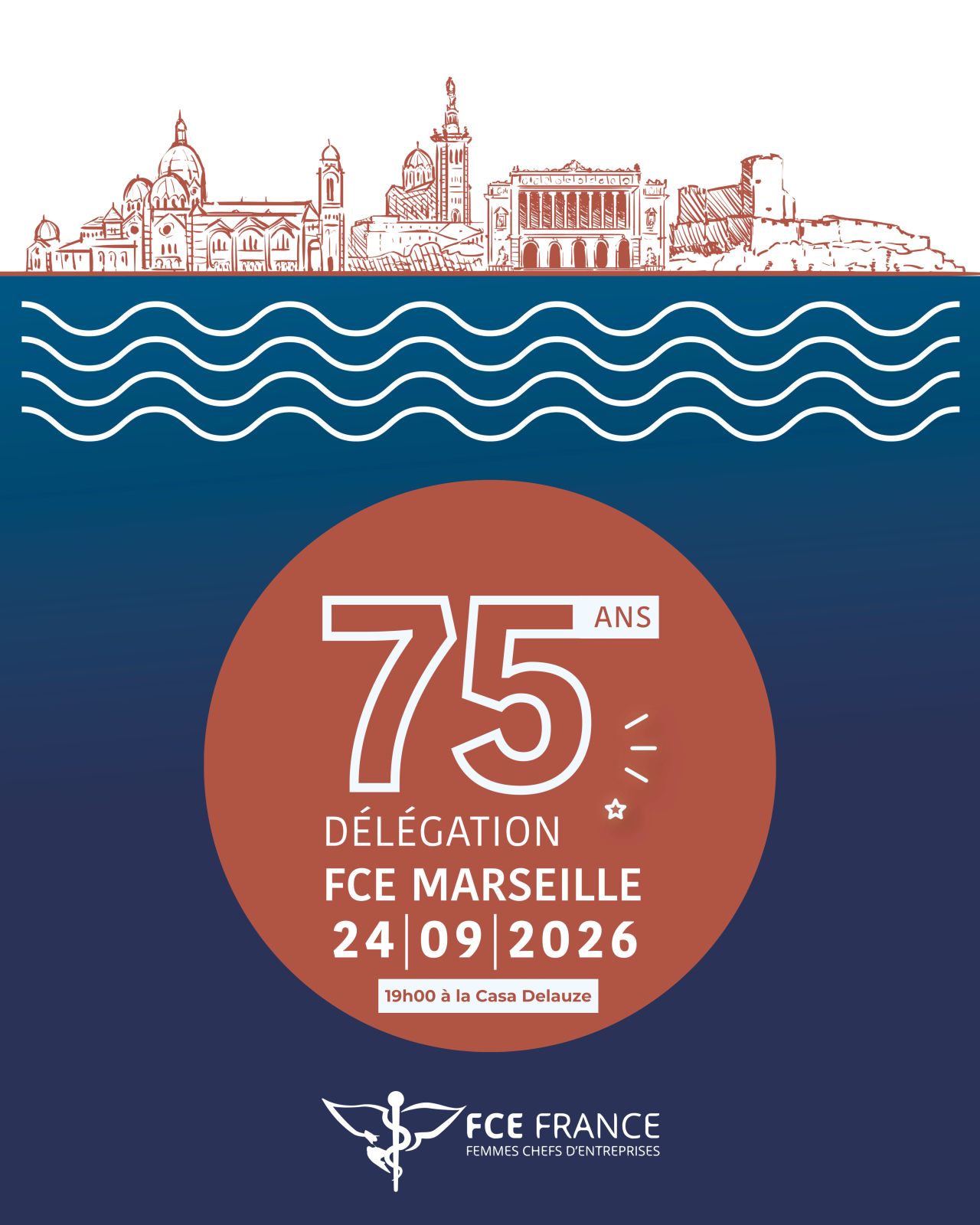 FCE L'Audace d'aller bien, les 75 ans de FCE Marseille